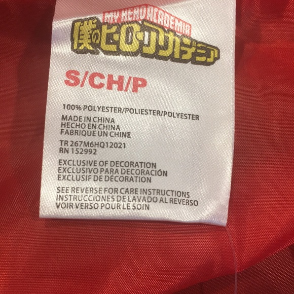 My Hero Acadamia Eraserhead Coach Jacket size Small - Picture 4 of 5